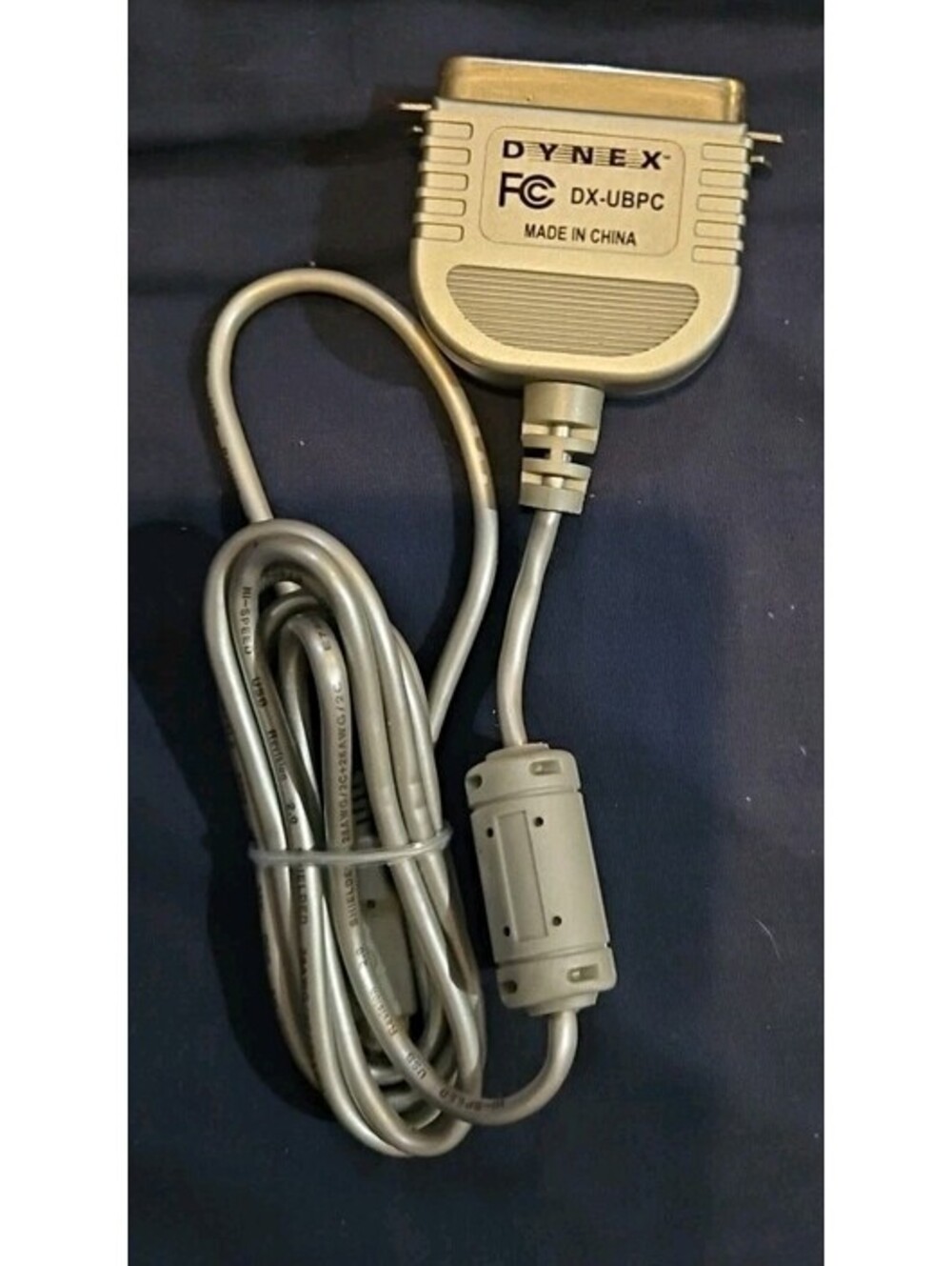 Dynex DX-UBPC 6' USB to Parallel Converter Pinter Cable